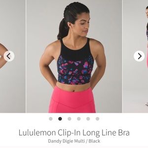 Lululemon crop bra